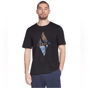 Men’s black skechers T-shirt tee medium